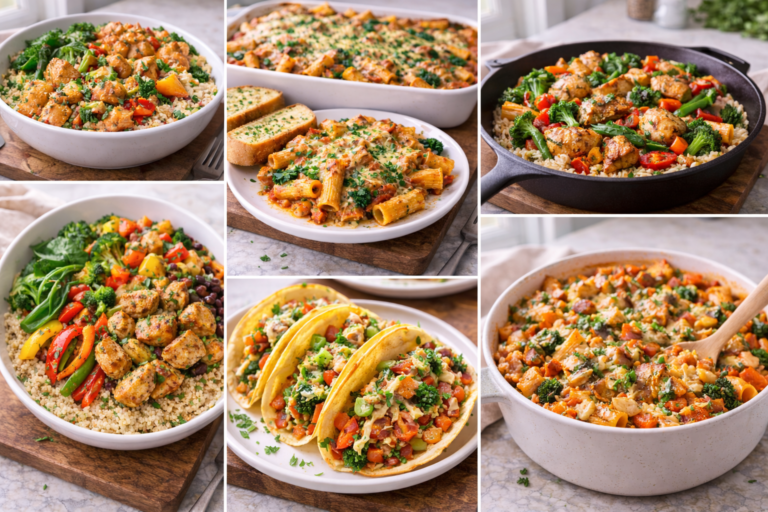 Easy Dinner Recipes for Busy Weeknights | 12 Fast & Simple Meals